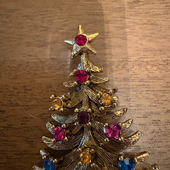 NWOT Eisenberg Ice Vintage Christmas Brooch - Picture 2 of 5